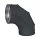 Kolanko Spiro 250 mm 90 stopni (ocynkowane) RAL7016