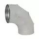 Kolanko Spiro 315 mm 90 stopni (ocynkowane) RAL7035