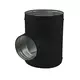 Trójnik Spiro średnica 125 mm - 100 mm (90 stopni) (ocynk) RAL9005