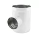 Trójnik Spiro średnica 180 mm - 180 mm (90 stopni) (ocynkowany) RAL9010