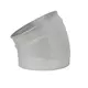 Kolanko Spiro 100 mm 30 stopni (ocynkowane) RAL7035