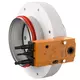 Klapa przeciwpożarowa okrągła kompaktowa 160 mm serwomotor 230V - E-FDC DD M230 D160