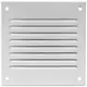 Kratka metalowa 100x100mm biała - MR1010