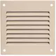 Kratka metalowa 100x100mm beżowa - MR1010Y