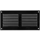 Kratka metalowa 200x100mm czarna - MR2010M