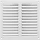 Kratka metalowa 200x200mm biała - MR2020