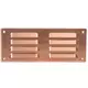 Kratka wentylacyjna metalowa prostokątna 260 x 105 mm miedź - MR26105Cu