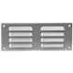 Kratka wentylacyjna metalowa prostokątna 260 x 105 mm sinc - MR26105Zn