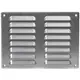 Kratka wentylacyjna metalowa prostokątna 260 x 190 mm sinc - MR2619Zn