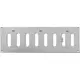 Regulowany metalowy nawiewnik liniowy 300x100 ocynkowany - MR3010RZn