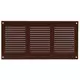 Kratka metalowa 300x150mm brązowa - MR3015B