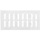 Kratka metalowa regulowana 300x150mm biała - MR3015R