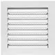 Kratka metalowa przemysłowa 200x200mm biała - MRF2020