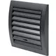 Kratka ścienna regulowana 150 x 150 mm antracyt - N10RA