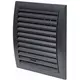Kratka ścienna regulowana 190 x 190 mm antracyt - N12RA