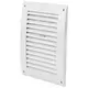 Kratka ścienna regulowana 250 x 170 mm biała - N25R