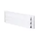 Zewnętrzna kratka ścienna natynkowa 300mm x 100mm BIAŁA