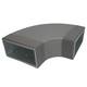 Thermoduct załamanie zgięcia 90 stopnie 300x80 mm poziomy