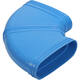 Wavin Ventiza Kolano 90 stopnie PVC owalne 235x80 mm poziome M/M