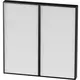 Panelowy filtr powietrza dla FB 1200 - LFP 71 ISO ePM1 55%