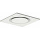 Nawiewnik sufitowy stalowy okrągły do nawiewu i wywiewu 595x595 mm - 250 mm - RAL 9010