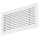 Aluminiowa krata prętowa - ze sprężynami ciernymi - 600x150 mm - RAL 9016