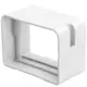 Łącznik ClimaConnect do kanału montażowego 100 mm - RAL 9010