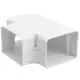 Trójnik ClimaConnect do kanału montażowego 100 mm - RAL 9010