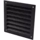 Zewnętrzna kratka ścienna aluminiowa 150x150 mm - RAL 9005
