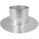 Aluminiowa płyta dachowa do izolowanego komina wentylacyjnego termoduct 125 mm