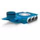 Kolektor kompozytowy Vent-Axia Uniflexplus 9 x Ø69mm z przyłączem pionowym Ø125mm
