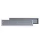 Kratka plastikowa 450x92 mm szara - VR459P