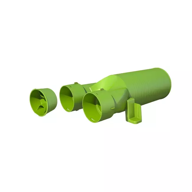 Ubbink Air Excellent 34C adapter wentylacyjny 125 2x180°