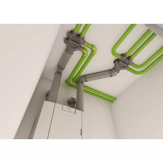 Ubbink Aerfoam zagięcie 45 stopni 180 mm