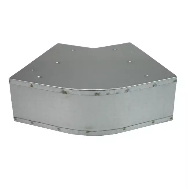 Kolanko 45 stopni 170x80 mm poziome do przewodów