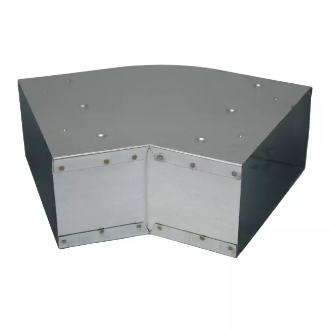 Kolanko 45 stopni 170x80 mm poziome do przewodów