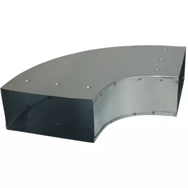 Kolanko 90 stopni 170x80 mm poziome do przewodów