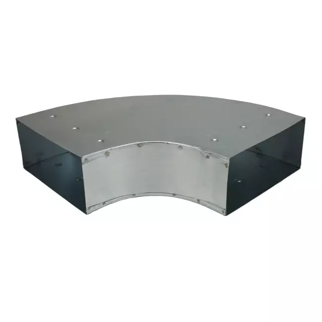 Kolanko 90 stopni 170x80 mm poziome do przewodów