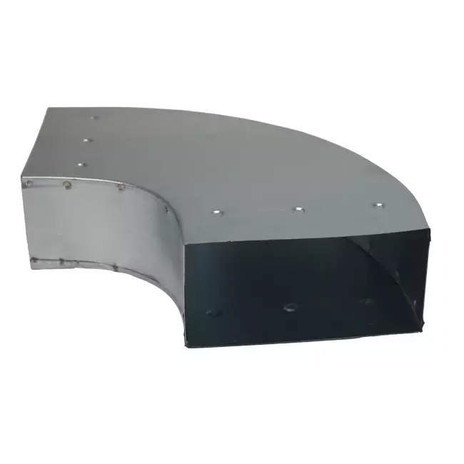 Kolanko 90 stopni 170x80 mm poziome do przewodów