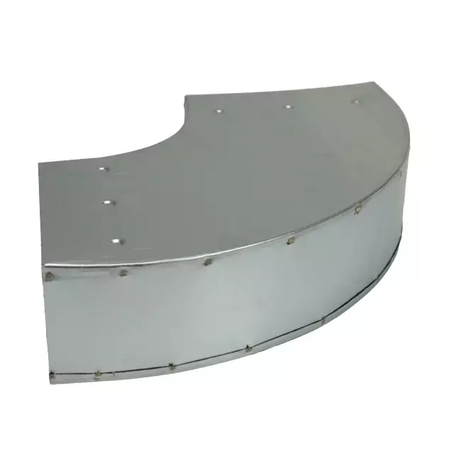 Kolanko 90 stopni 170x80 mm poziome do przewodów