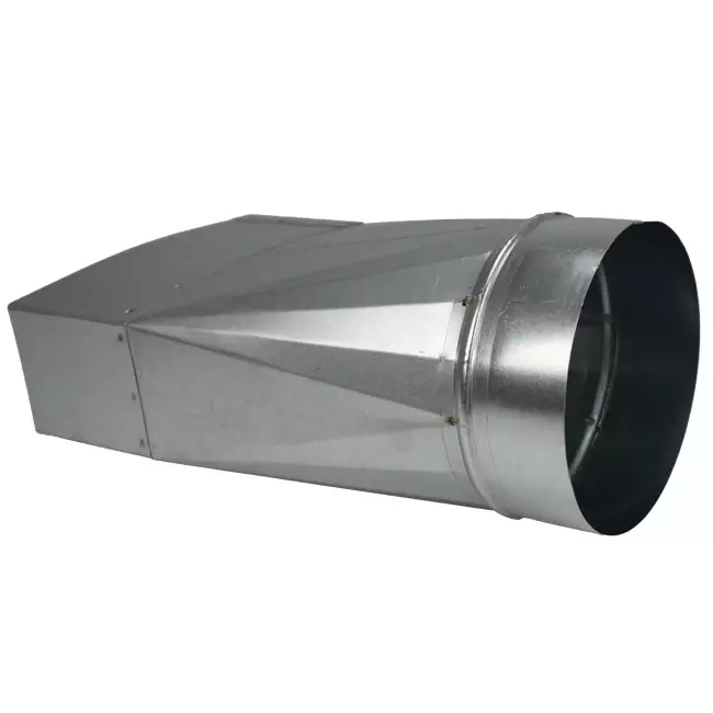 Adapter 170x80 mm do średnicy 160 mm dla kanałów
