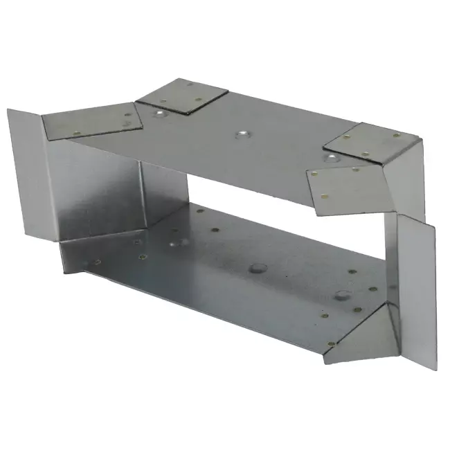 Przyłącze boczne 170x80 mm dla rury spalinowej