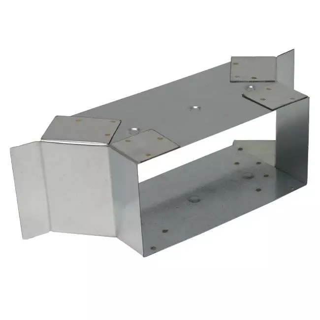 Przyłącze boczne 170x80 mm dla rury spalinowej