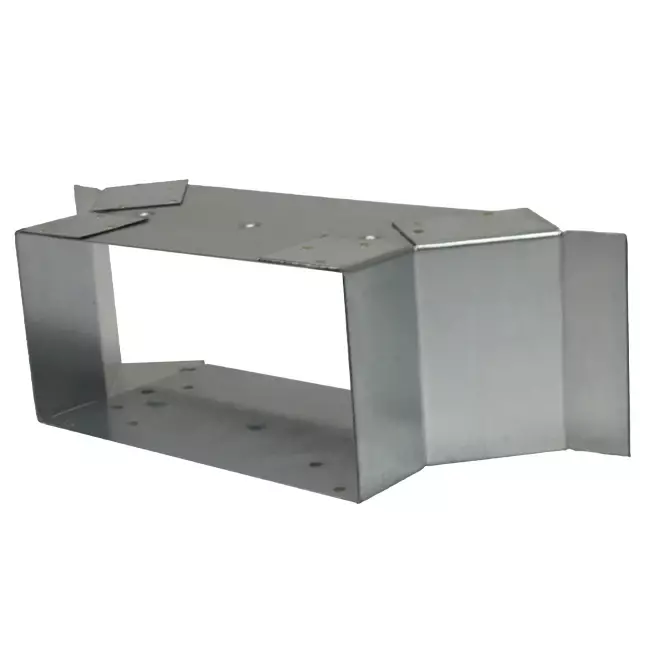 Przyłącze boczne 170x80 mm dla rury spalinowej
