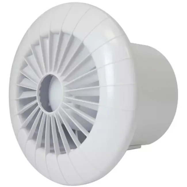Wentylator łazienkowy okrągły - czujnik wilgoci i timer - Ø 100 mm - aRid 100 BB HS