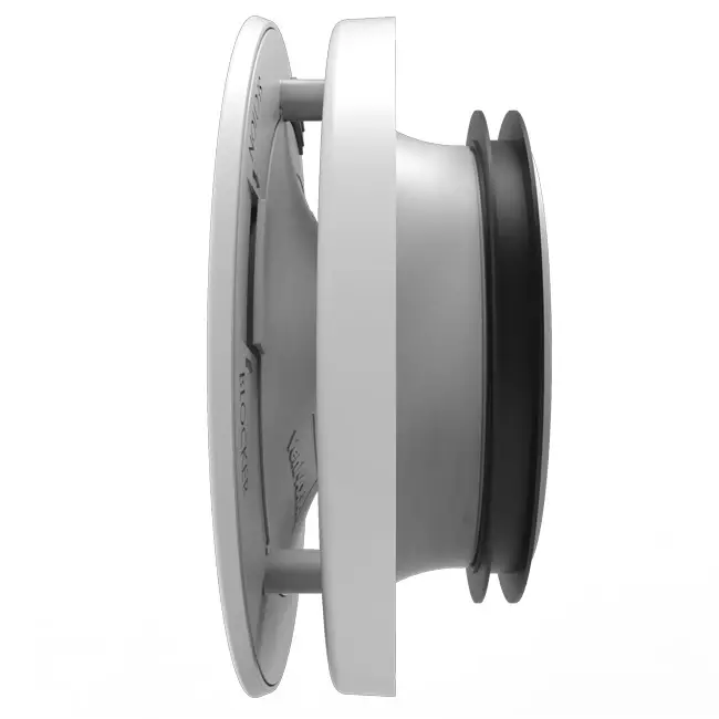 Regulowany zawór zasilający i spustowy Vent-Axia Uniflexplus RV 100 mm - biały