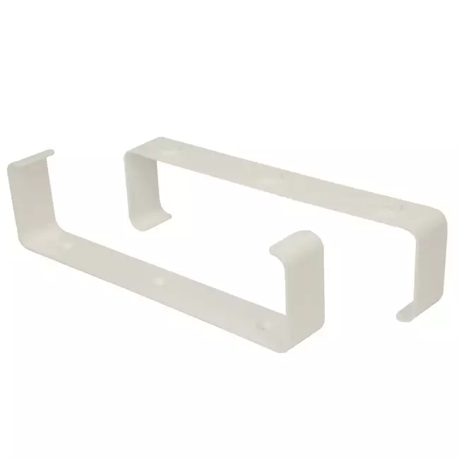 Wsporniki plastikowe prostokątne (2 sztuki) 220 x 55 mm - KZ25
