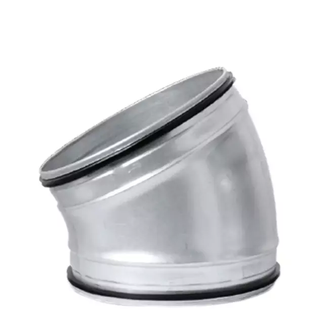 Kolano spiralne okrągłe 30° Ø 125 mm do przewodu spiralnego
