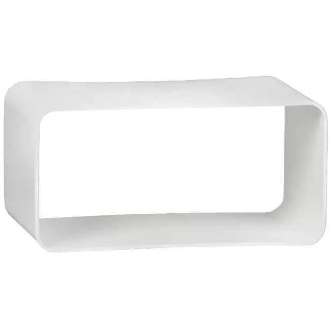 Plastikowa złączka mufowa prostokątna 110x55 mm - KSF
