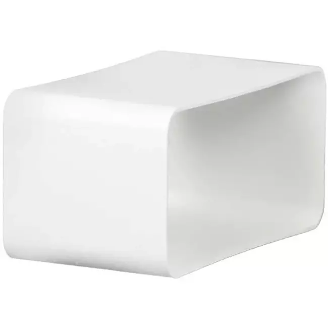 Plastikowa złączka mufowa prostokątna 110x55 mm - KSF